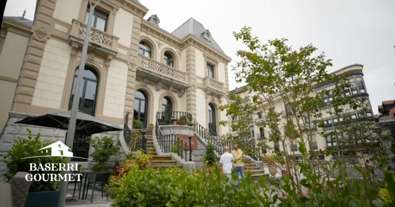 Hotel Luruna Palacio Larrinaga en Mundaka participa en el programa de la ETB Baserri Gourmet